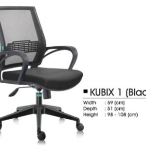 Kursi Kantor Donati Decco-KBIX 1 BLACK